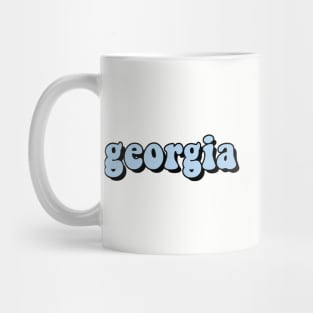 Pale Blue Georgia Mug